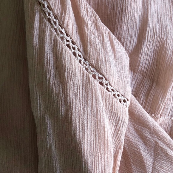 Gentle Fawn Top, pale dusty pink, lined crepe rayon size S NWOT - Picture 7 of 10